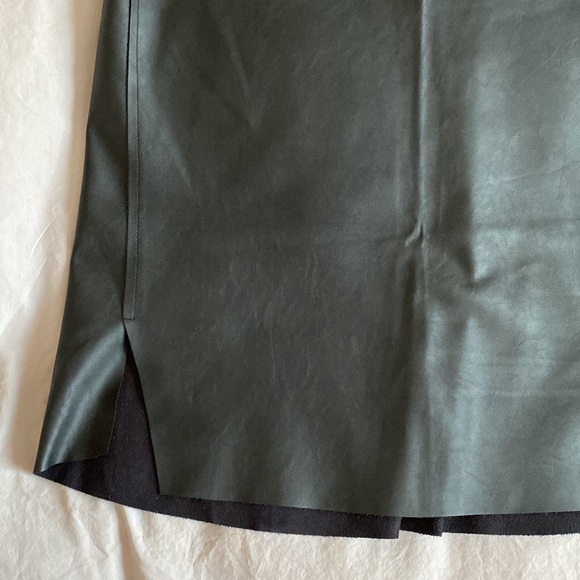 Zara - faux leather tank top - Picture 3 of 4